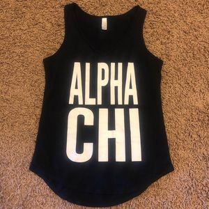 Navy Alpha Chi Tank
